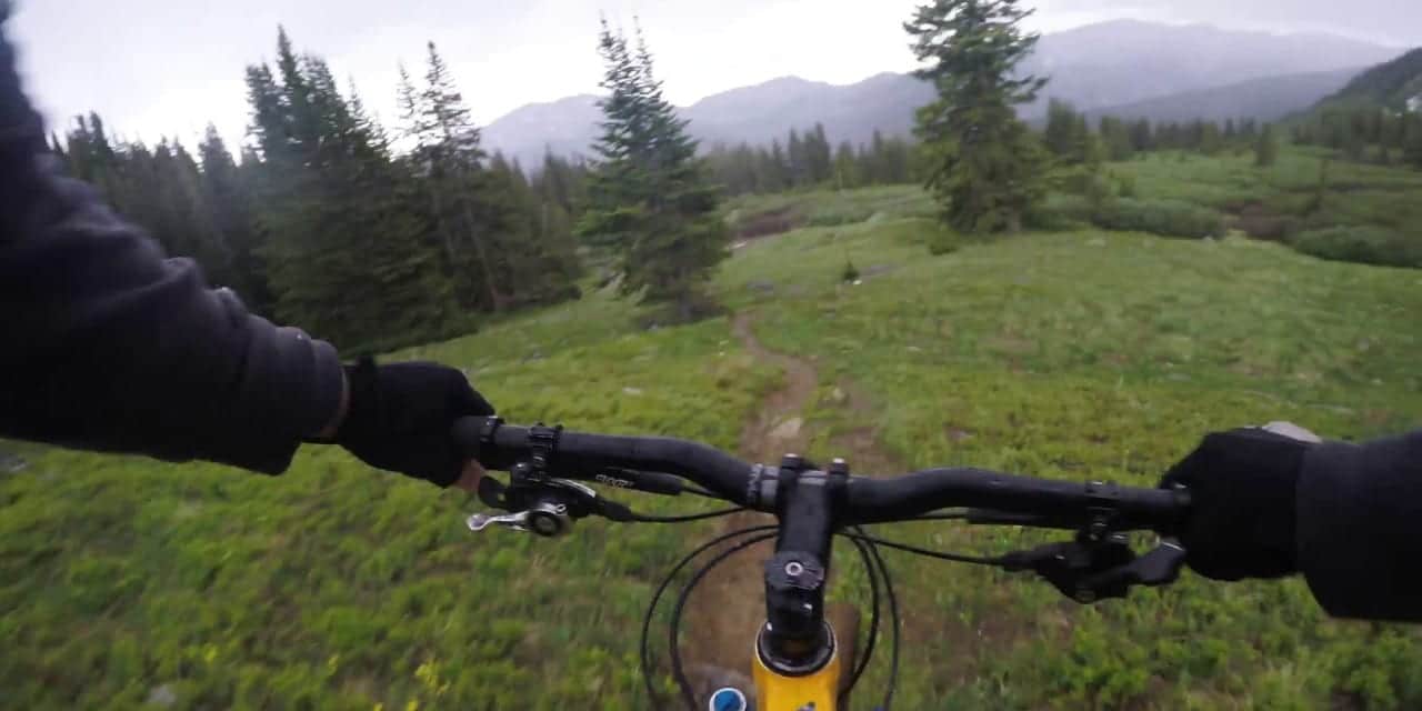 Wheeler Tenmile Trail Mountain Biker Colorado