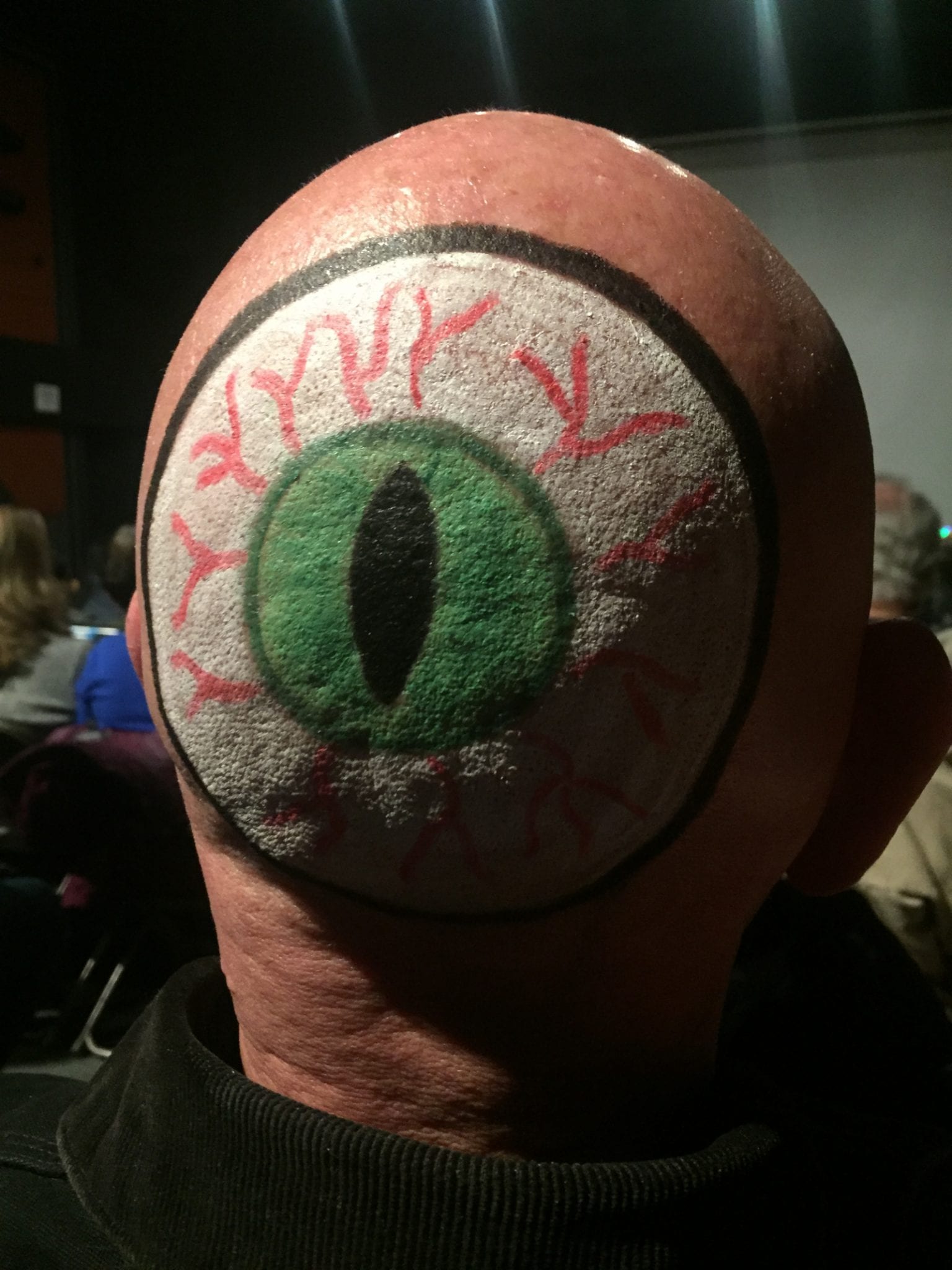 Mountain Living Person Eye On Back of Head