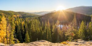 Estes Park Day Hikes Nymph Lake Sunrise