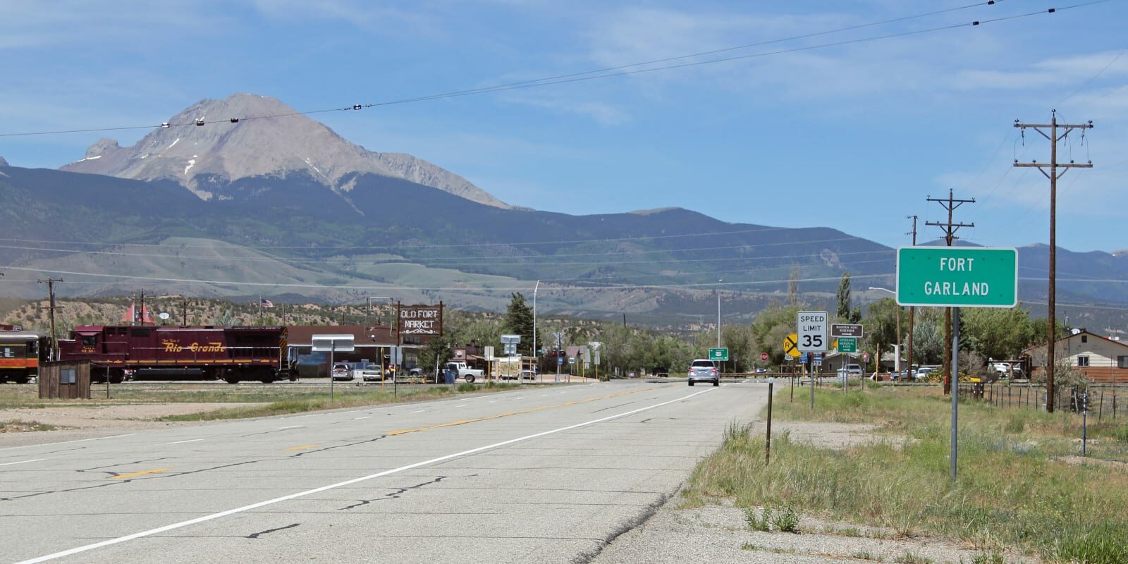 Fort Garland Colorado Mount Lindsey