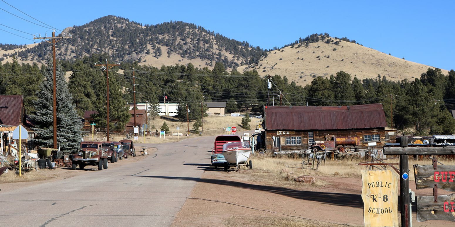 Guffey Colorado Main Street