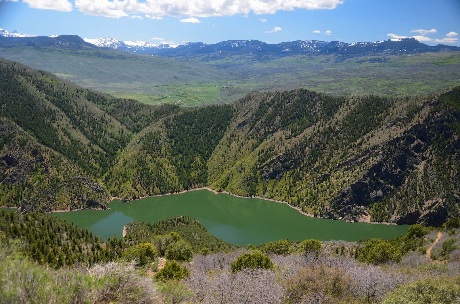 Morrow Point Reservoir Curecanti National Recreation Area Colorado