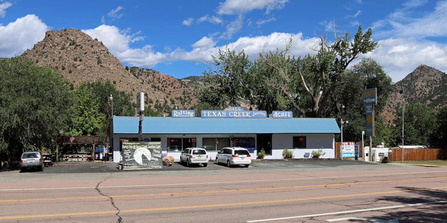 Texas Creek Colorado Highway 50 Cafe and Rafting Outfit