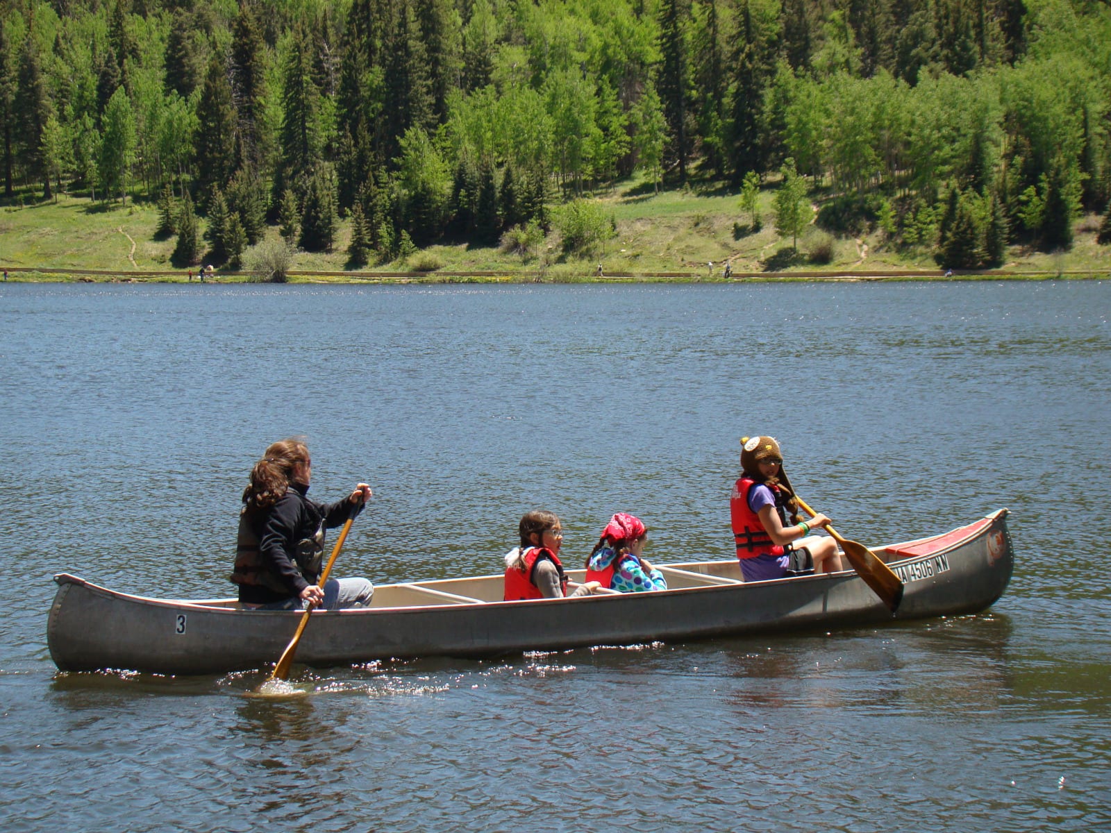 Watersports Colorado Lake Isabel Canoeing