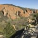 image of woman hiker at Fountain Valley Overlook