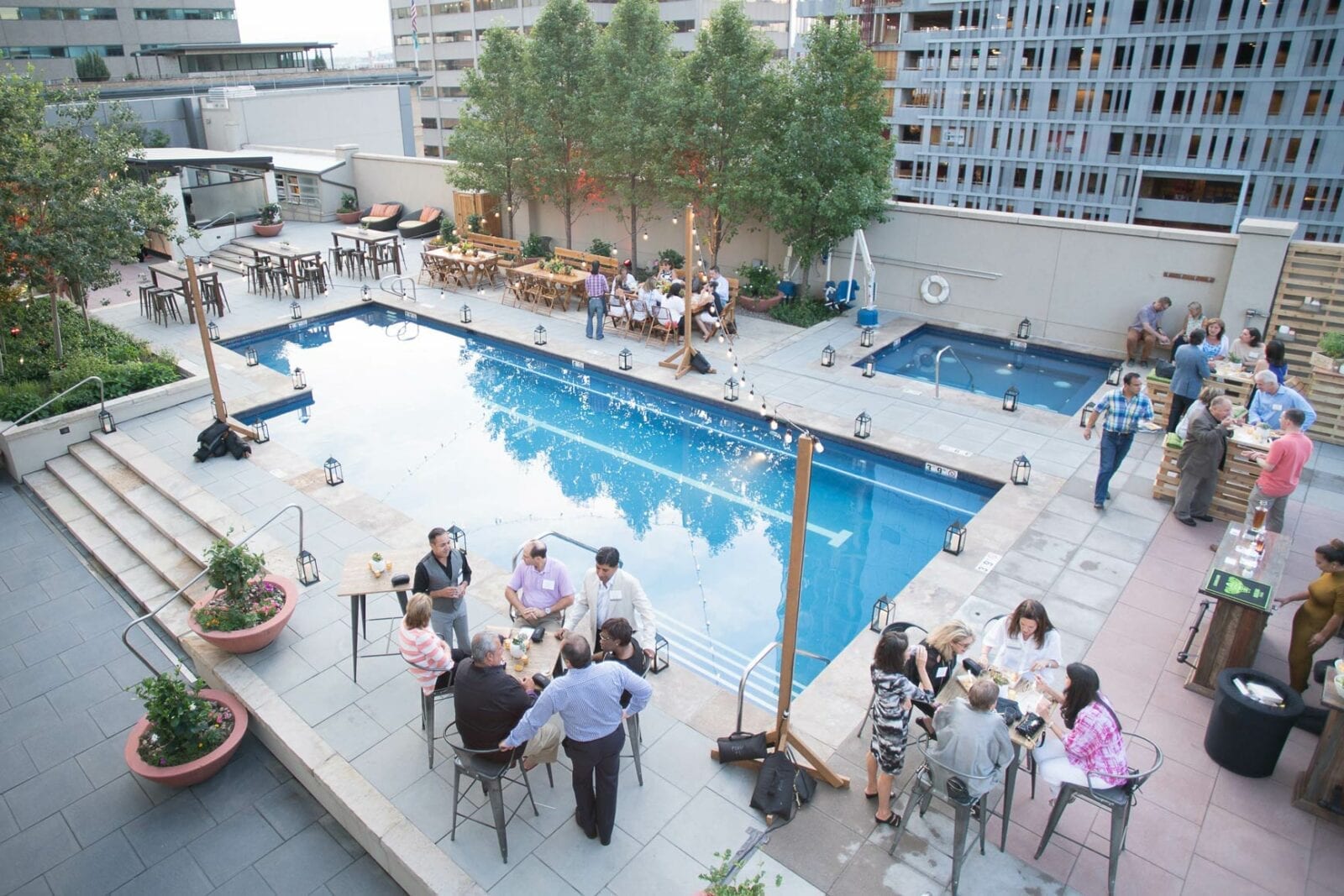 Swimming pool at Four Seasons Hotel Denver.
