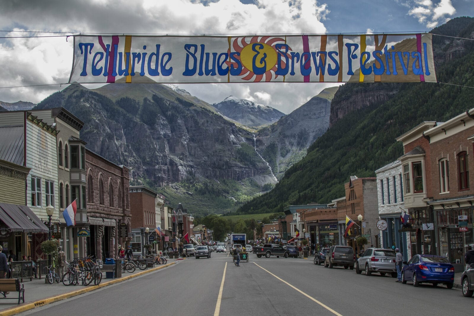 image of telluride downtown