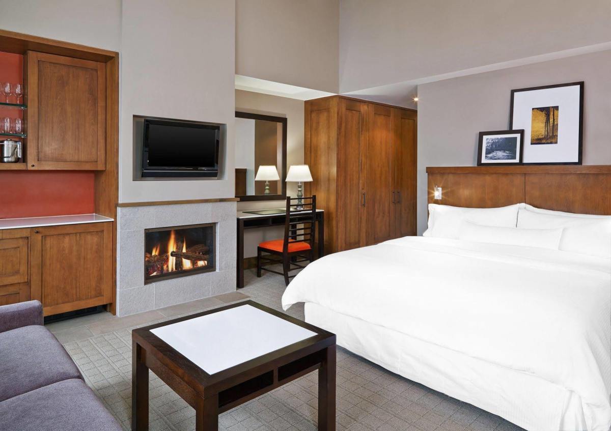 Room at The Westin Riverfront Resort at Beaver Creek.