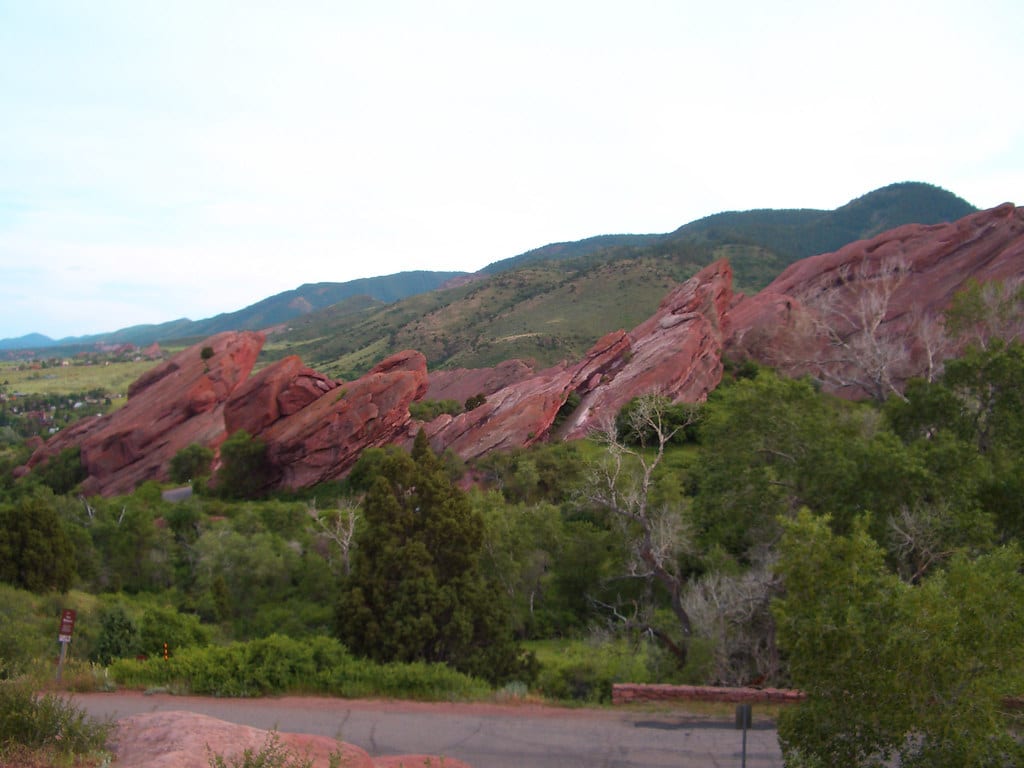 image of trading post trail at Red Rocks