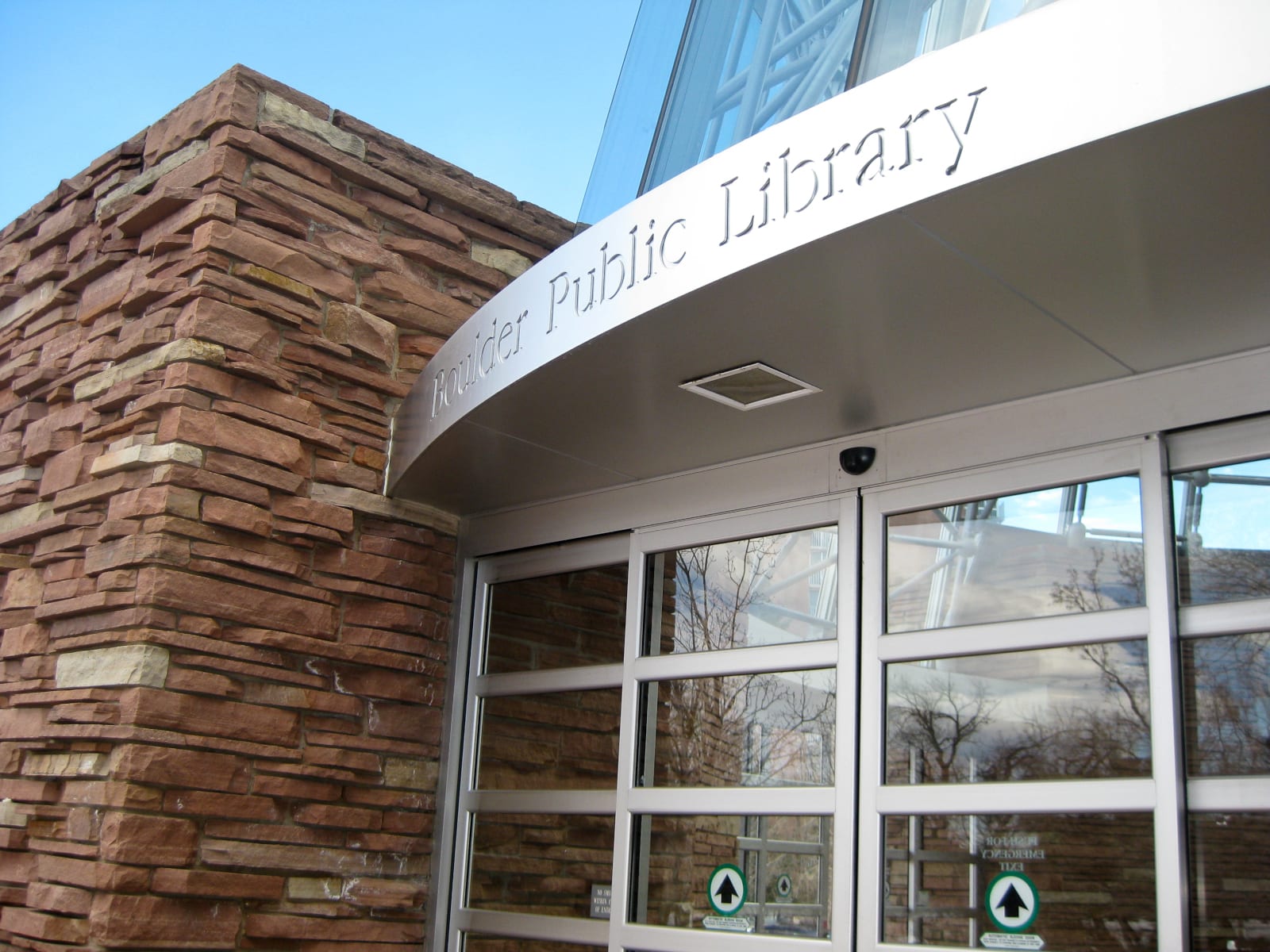 Boulder Public Library Main Branch Entrance