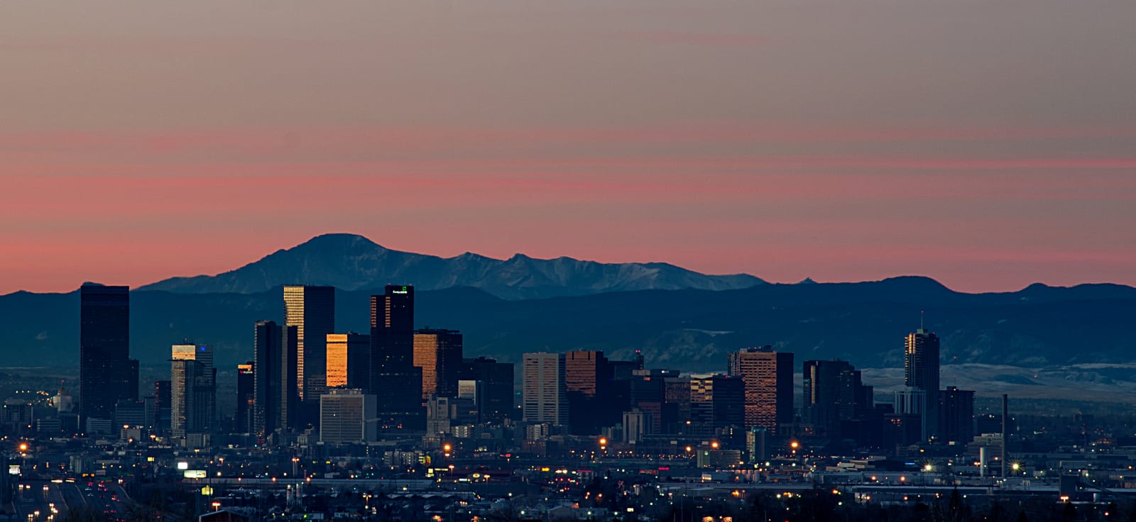 Freelance Colorado 5:52AM Denver Sunrise