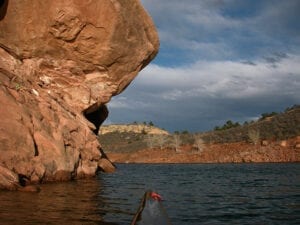 Kayaking Fort Collins Horsetooth Reservoir