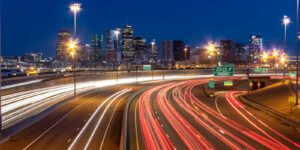 Freelance Colorado Denver Highway Night