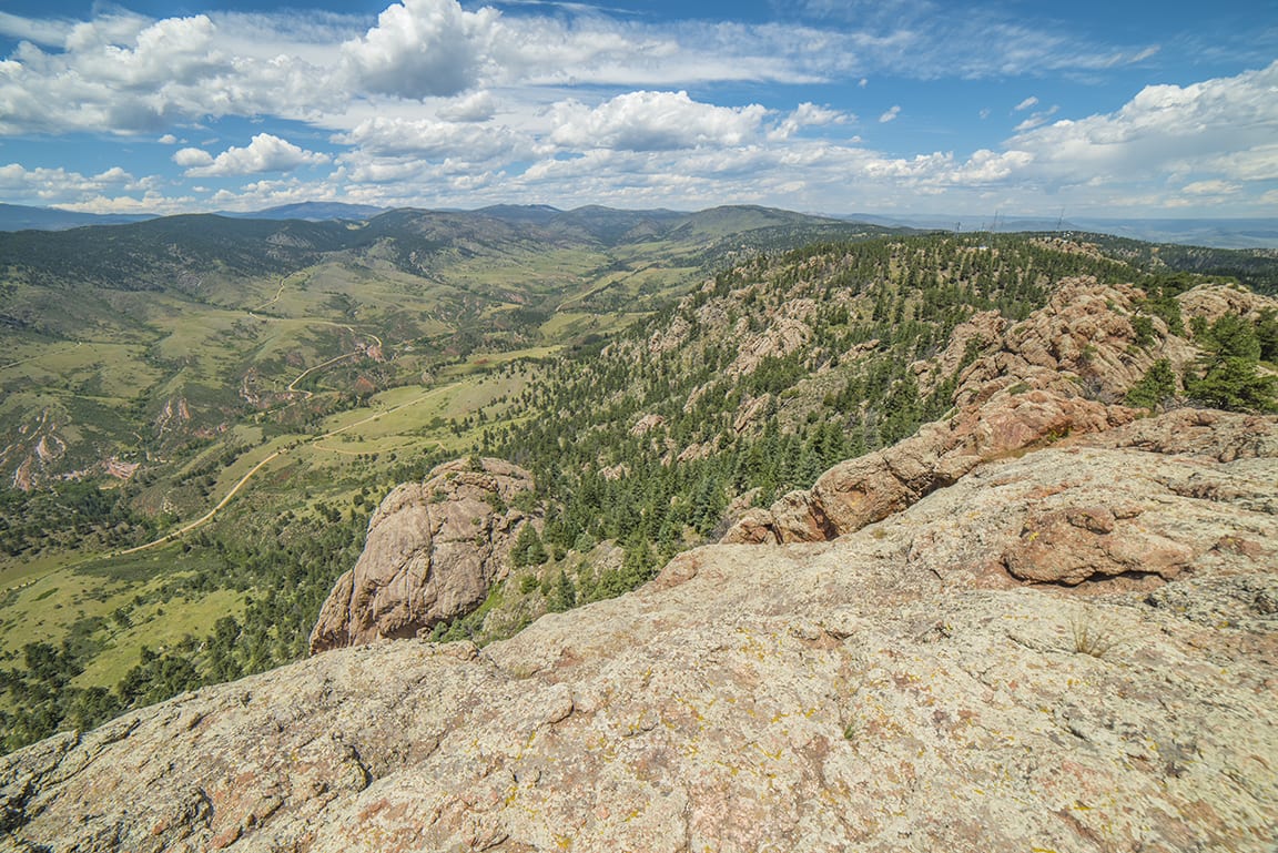 Northwestern Vista from Horsetooth Rock