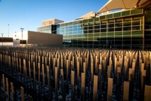 Field of Air by Ned Kahn Denver International Airport Conspiracy Theories