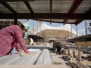 Denver International Airport Construction Workers