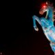 Blue Mustang Statue Denver International Airport Blucifer