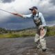 Fly Fishing for Trout in River Park County Colorado