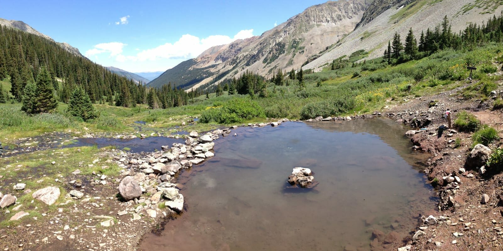 Hike Conundrum Hot Springs Free Primitive Pool