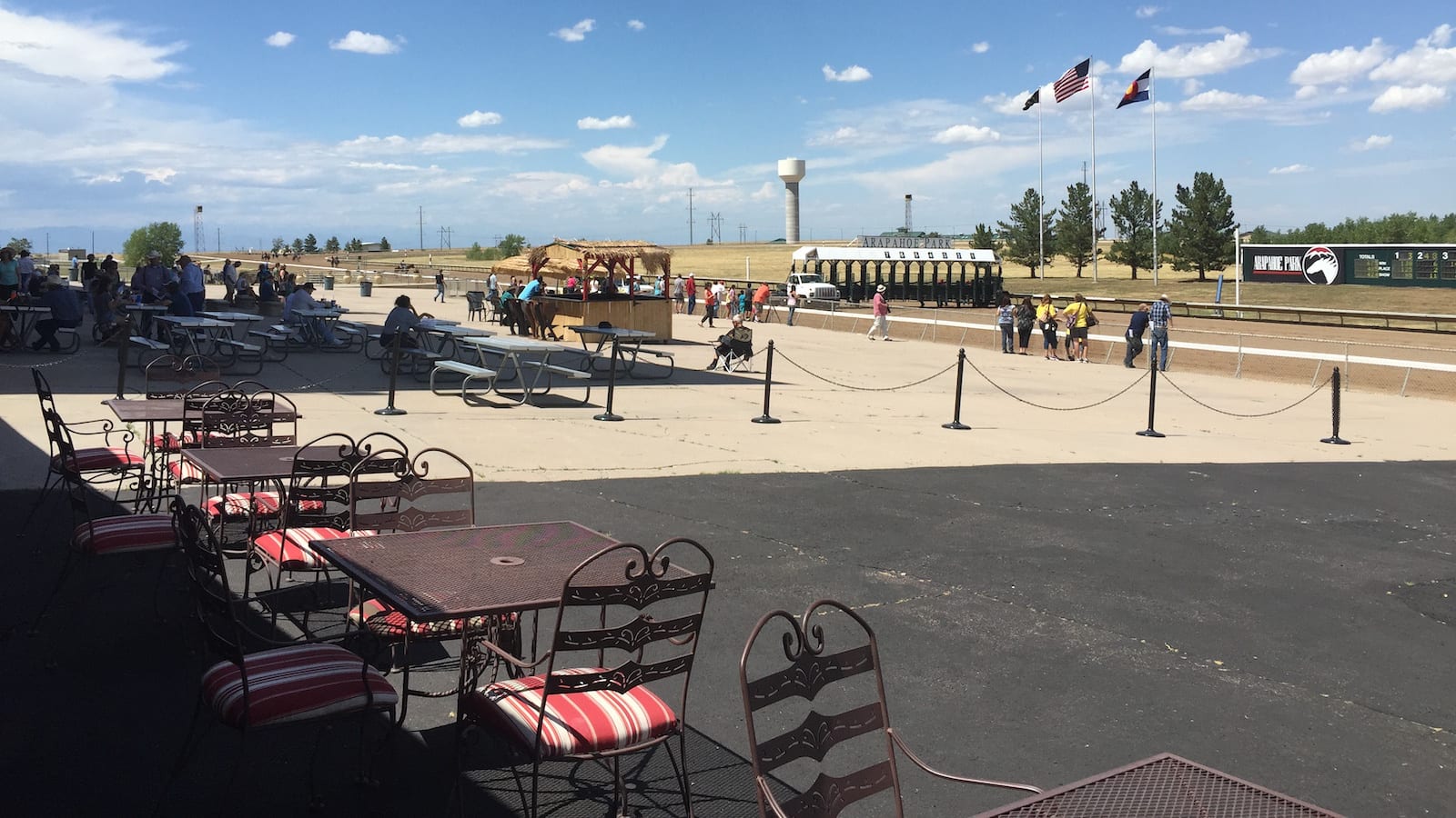 Horse Racing Trackside Amenities Arapahoe Park Racetrack Aurora CO