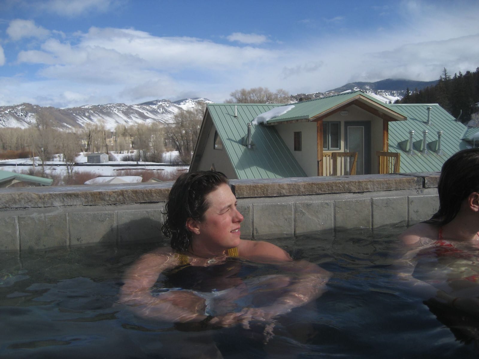Hot Sulphur Springs Resort Colorado Women Soaking