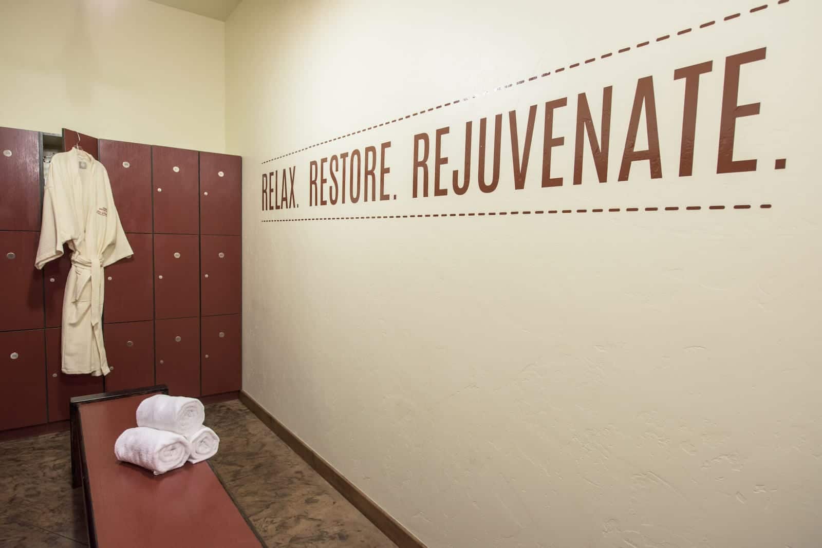 Iron Mountain Hot Springs Glenwood Springs Colorado Locker Room Painting