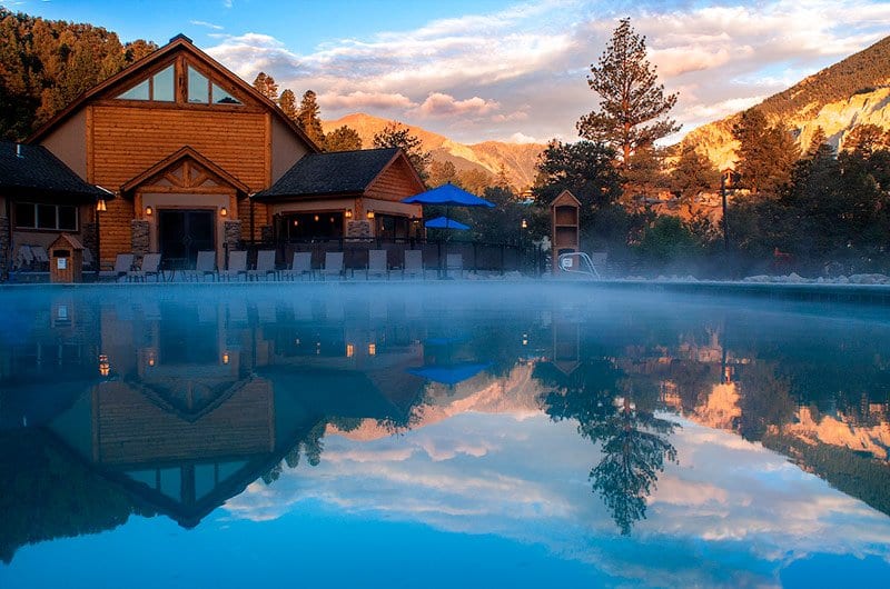 Mount Princeton Hot Springs Nathrop Colorado Relaxation Pool