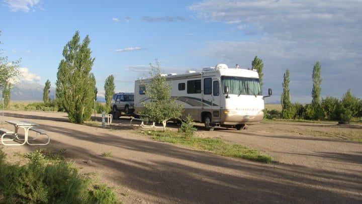 Camping Sand Dunes Pool Colorado RV