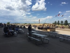 Horse Racing Arapahoe Park Racetrack Aurora CO Picnic Tablers