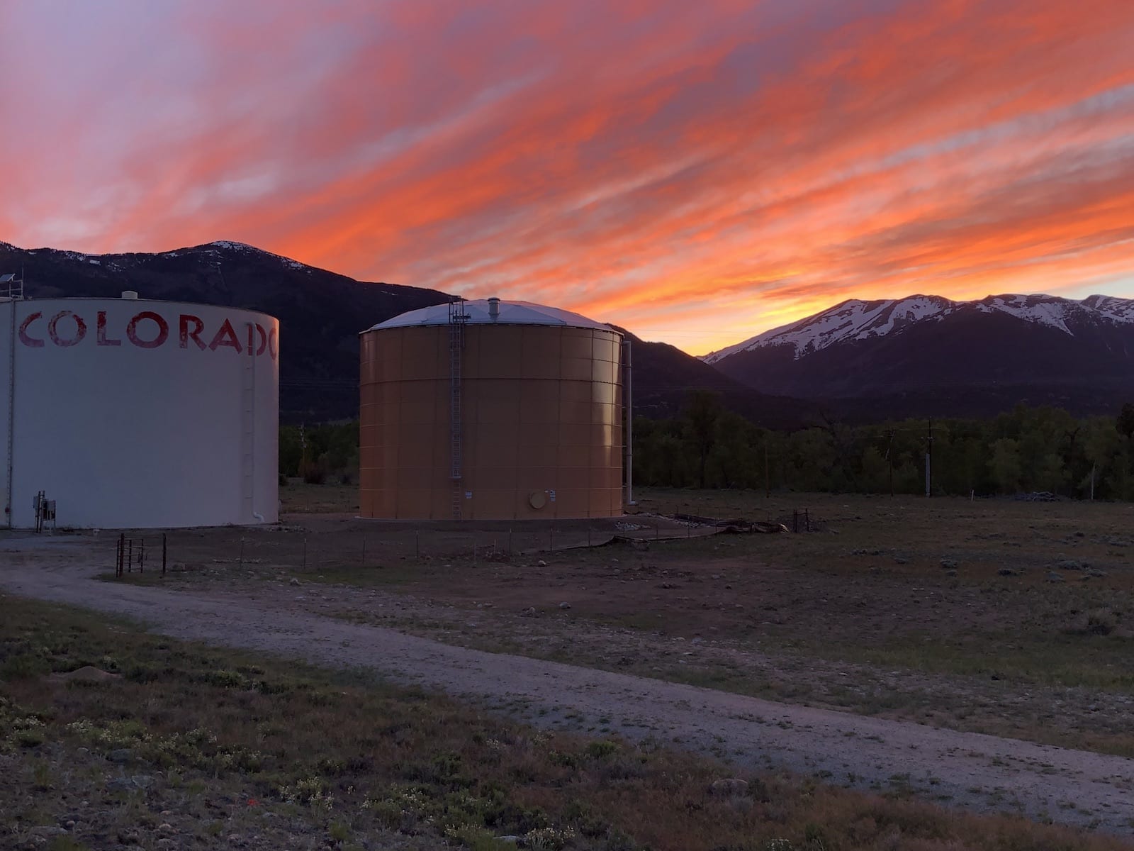 Retire In Colorado Buena Vista Sunset