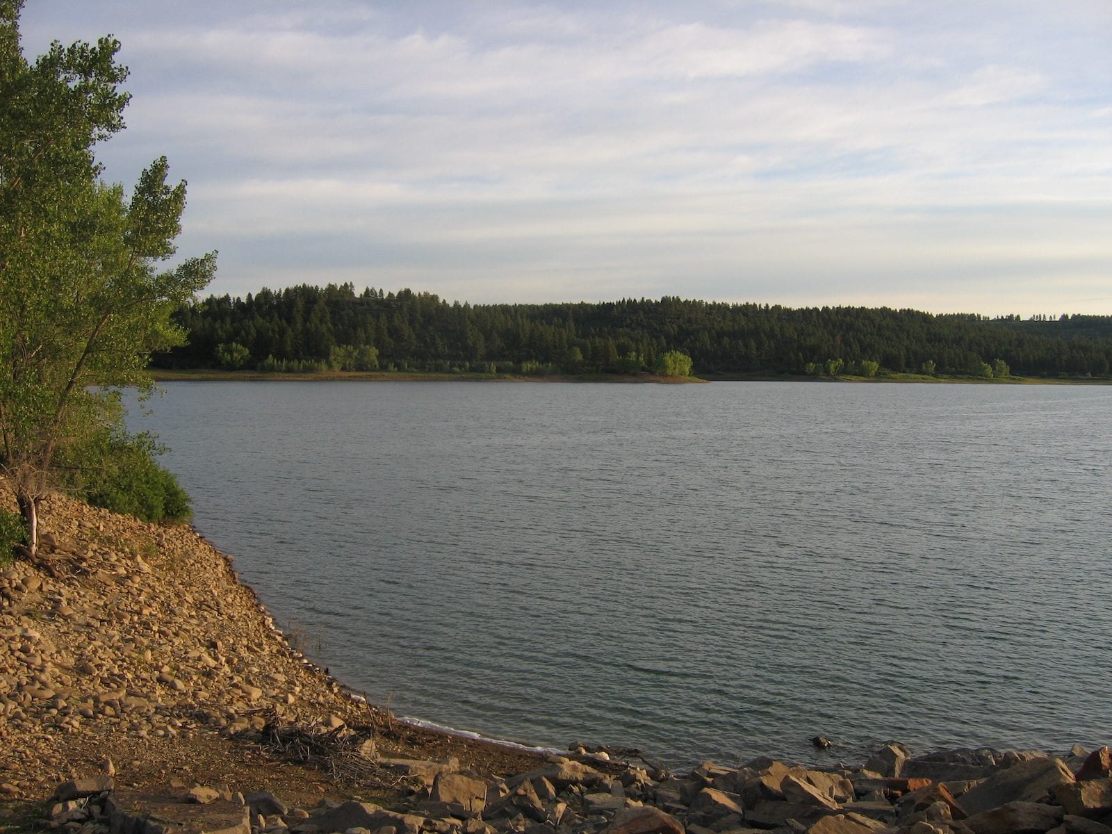 A lake at Mancos State Park