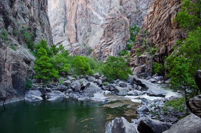 image of the gunnison river