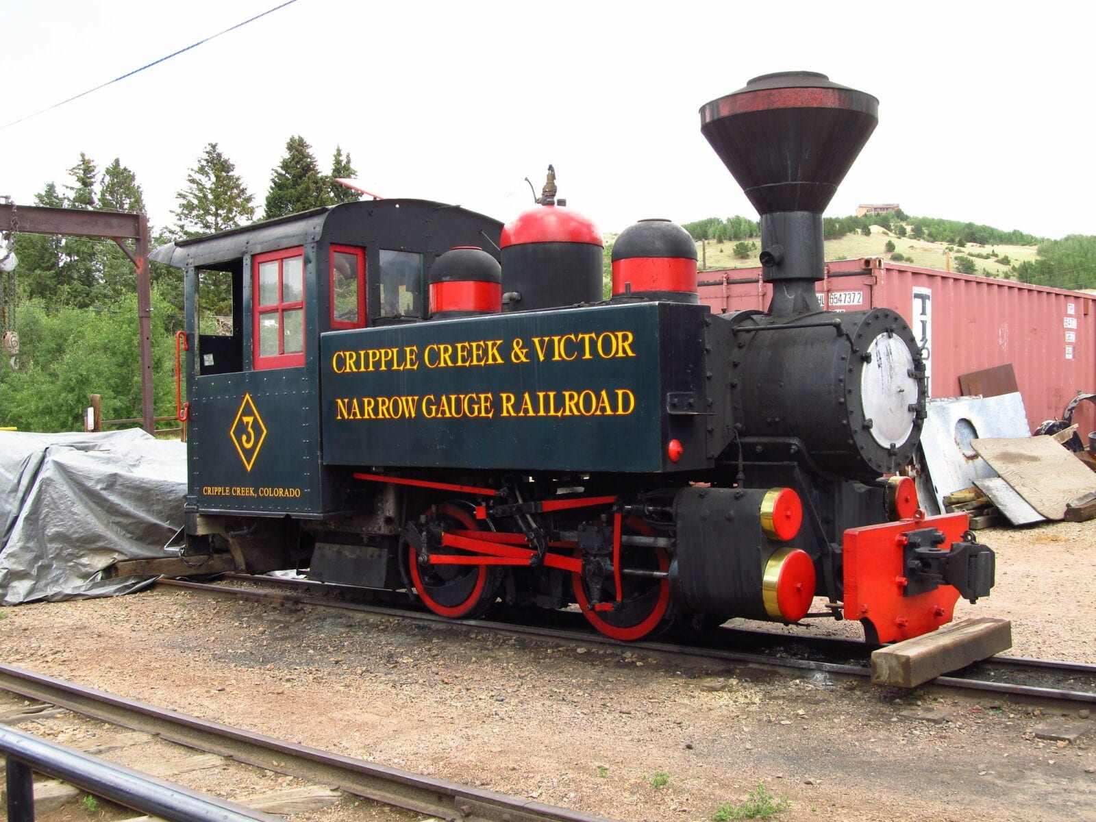 image of cripple creek train