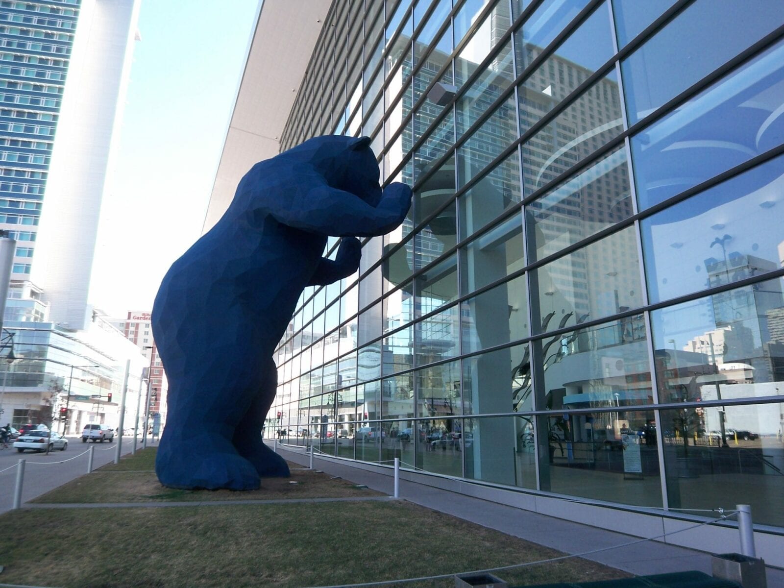 image of the big blue bear