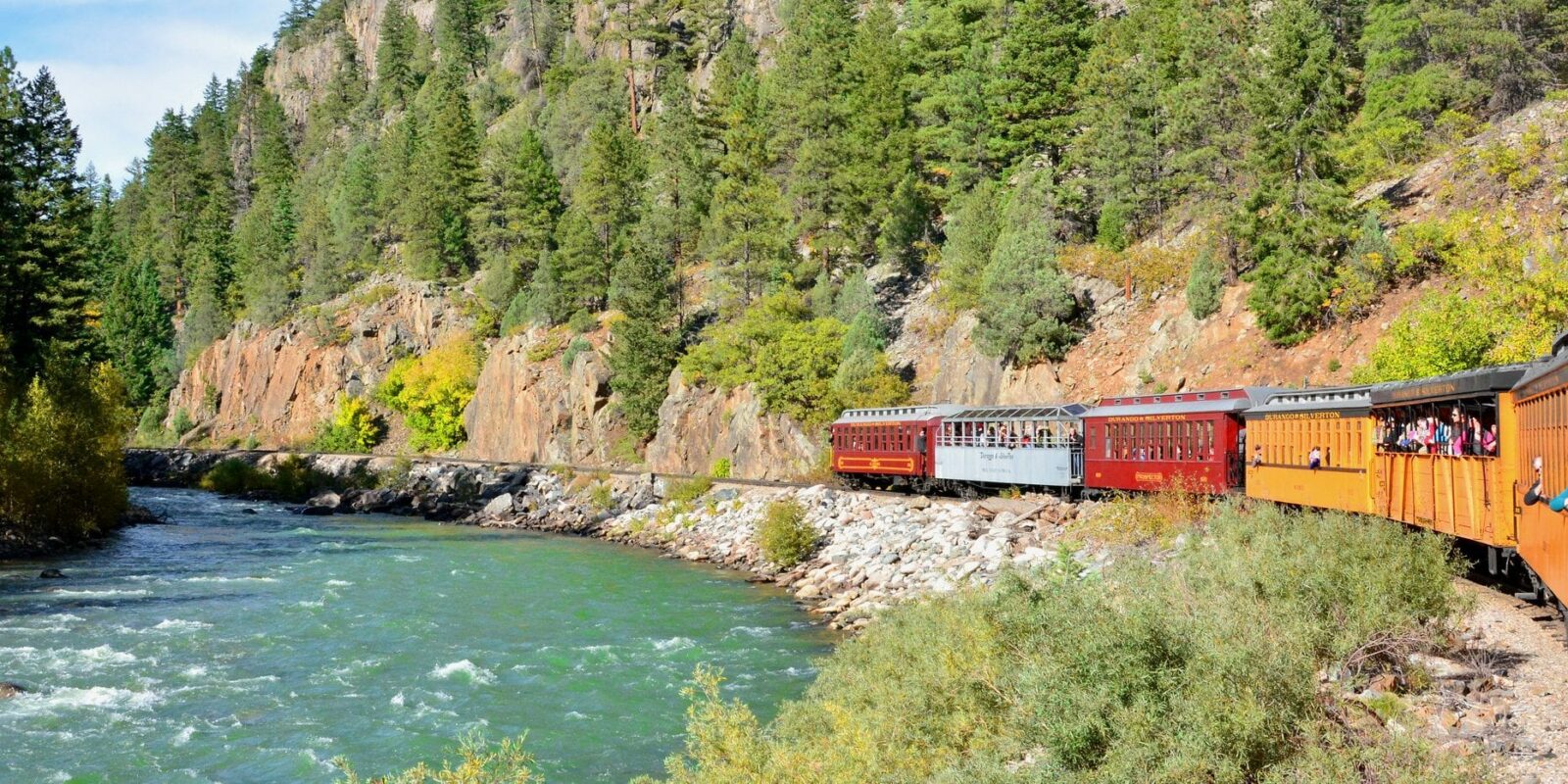 image of durango and silverton train