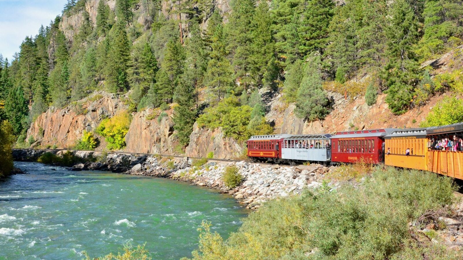 image of durango and silverton train