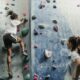 image of people climbing indoors