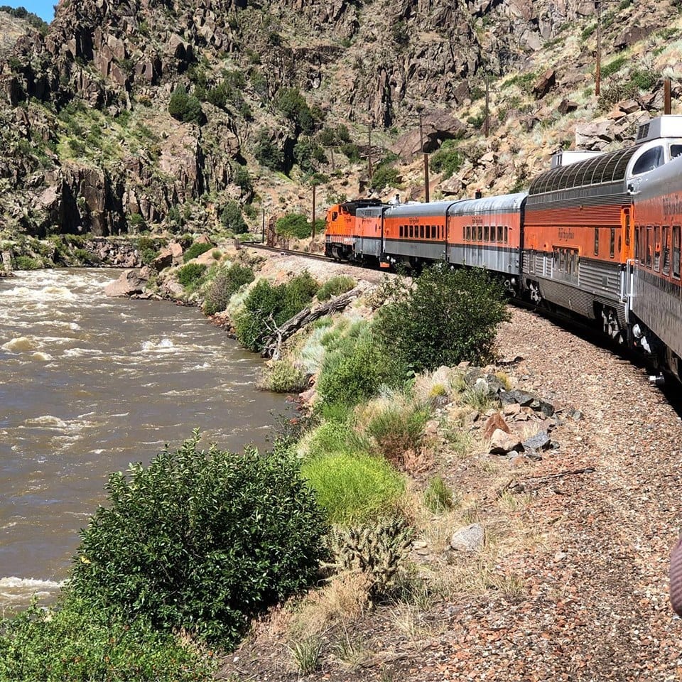 image of royal gorge railroad