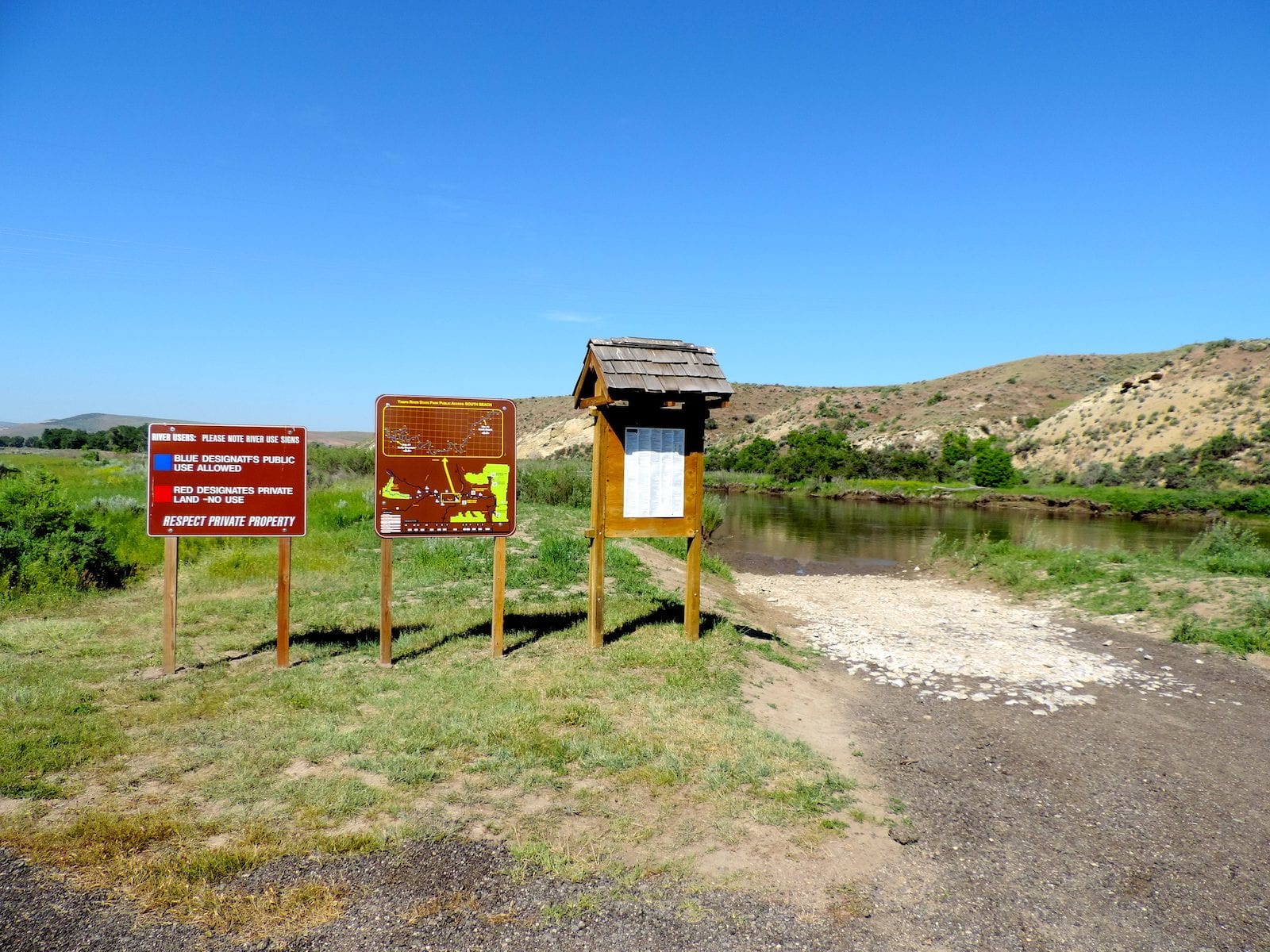 Yampa River State Park Public Access South Beach Craig Colorado