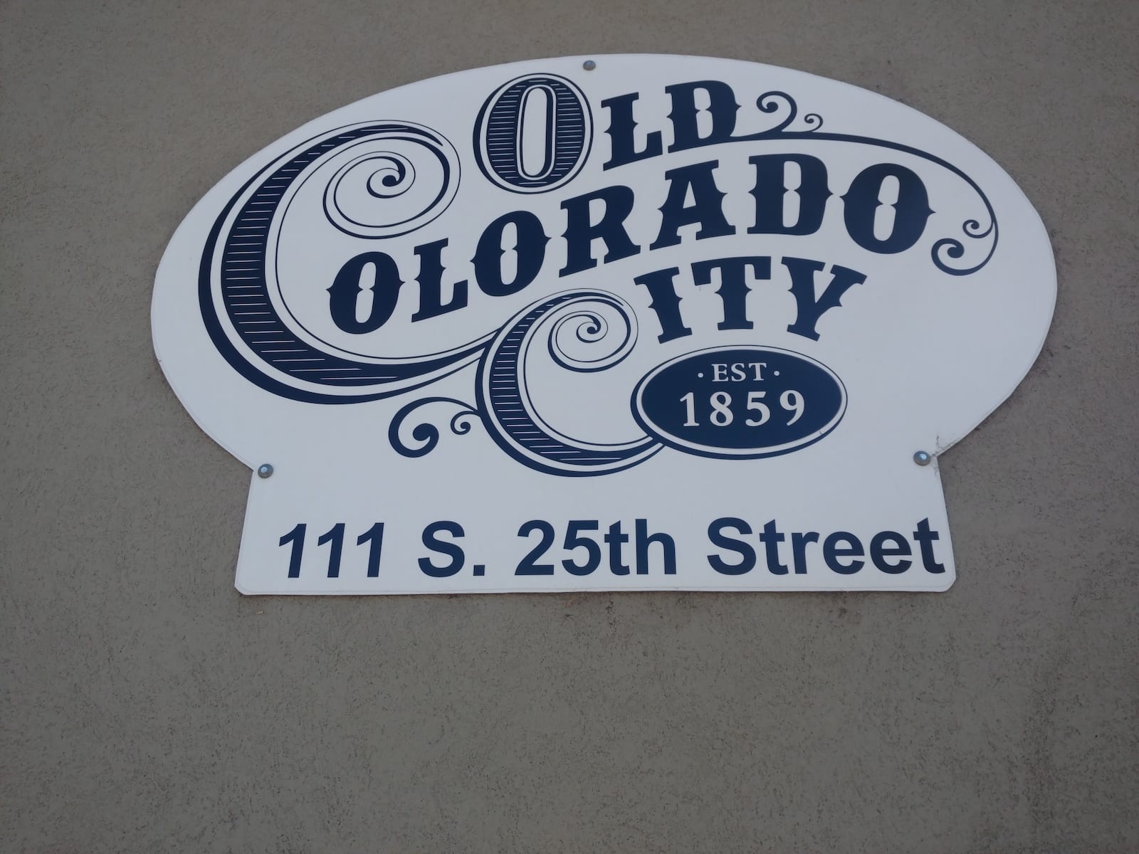 Old Colorado City Sign