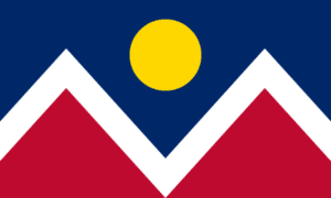 Flag of Denver Colorado