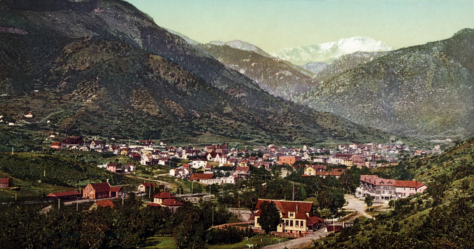 Manitou Springs Colorado Circa 1902