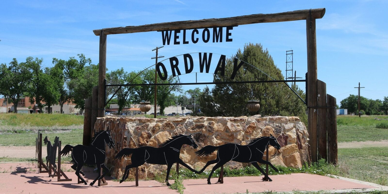 image of the town of ordway colorado