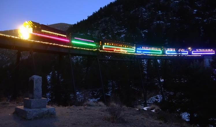 image of georgetown north pole train