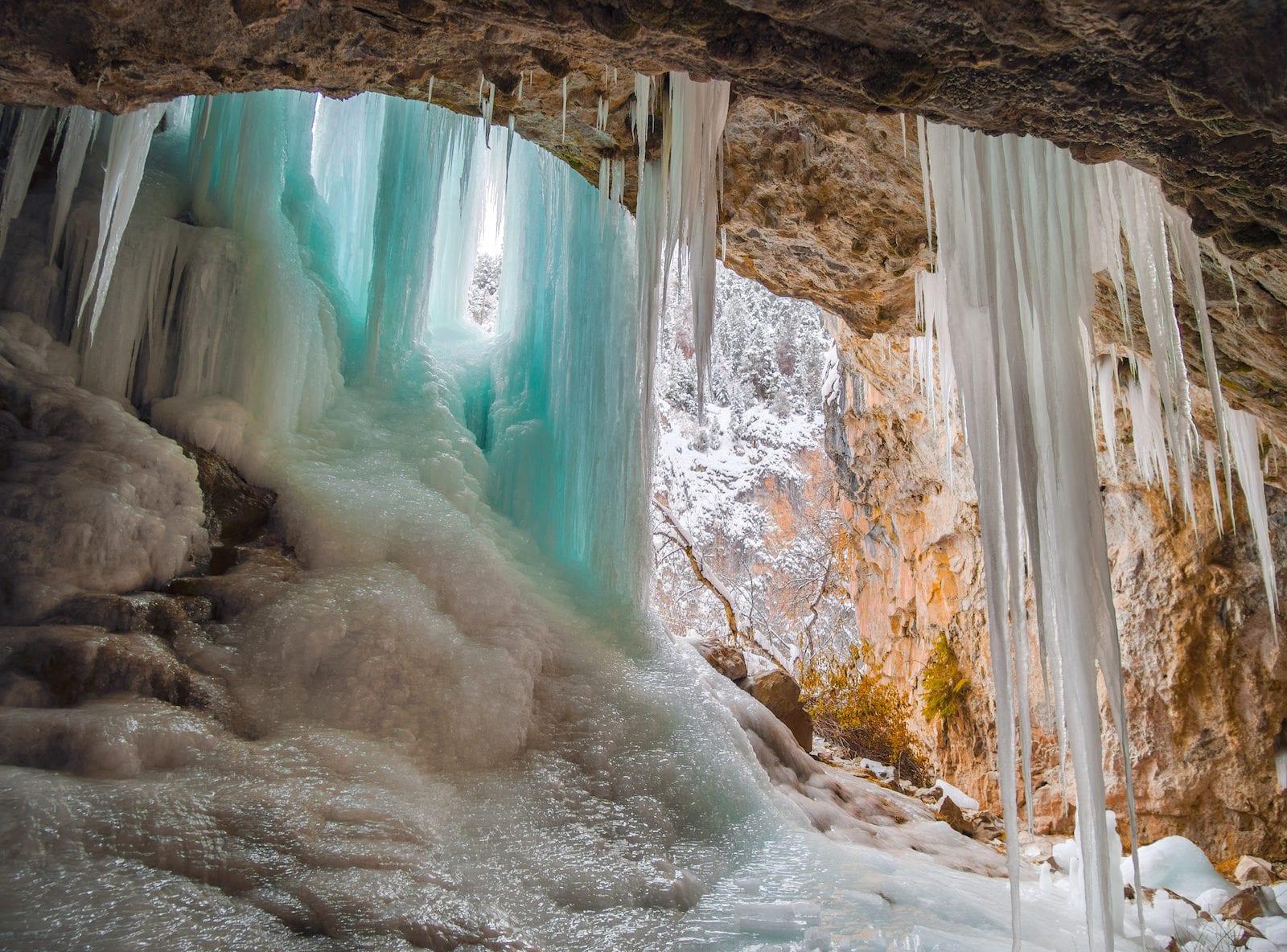 Ice Cave - Rifle Mountain Park, Colorado