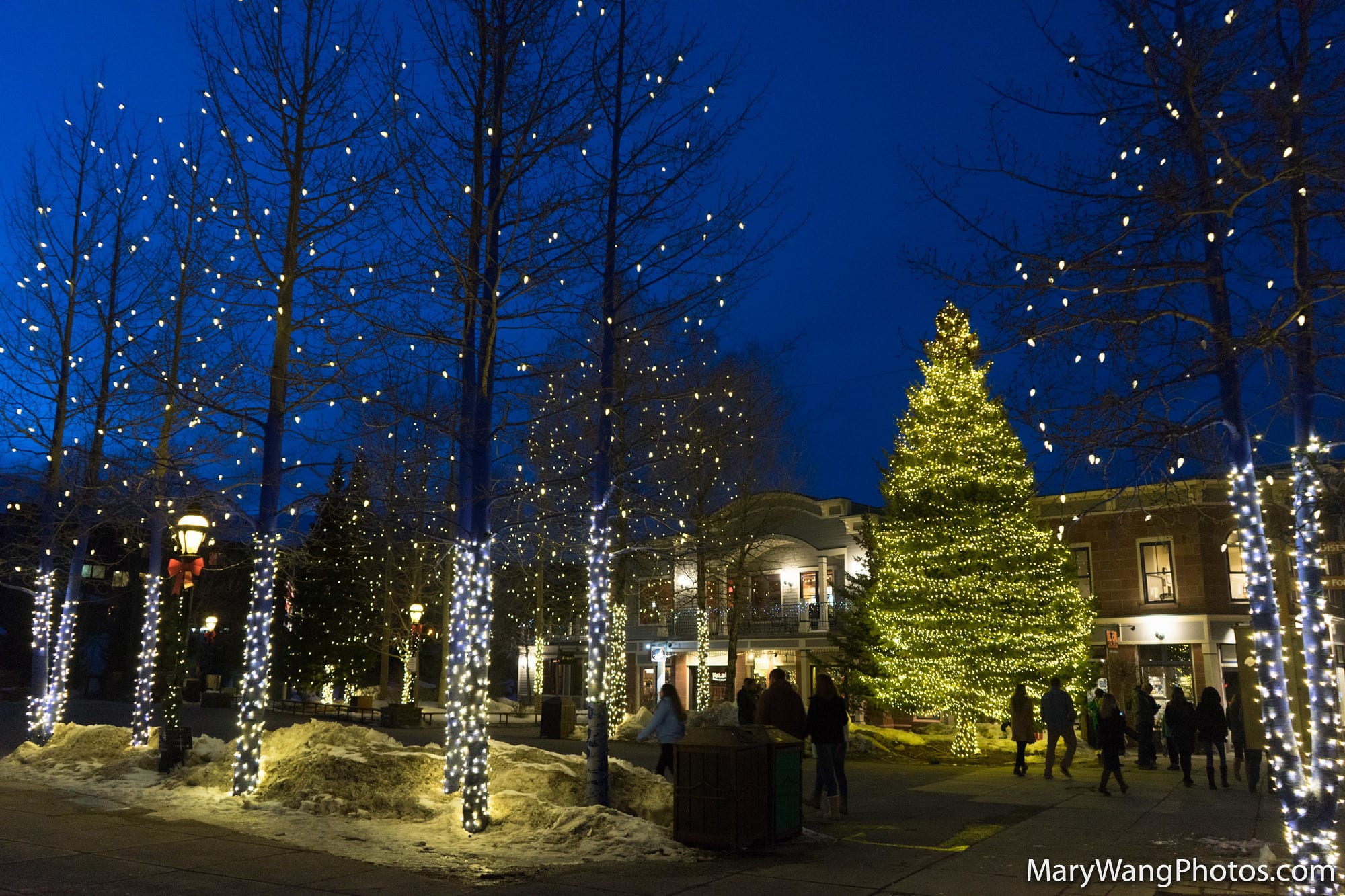 gambar lampu liburan di breckenridge