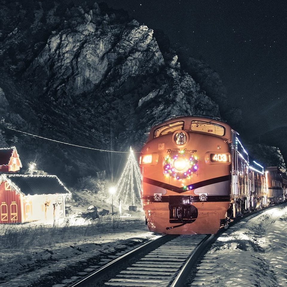 Tis The Season for Christmas Trains in Colorado Xmas Holiday Train