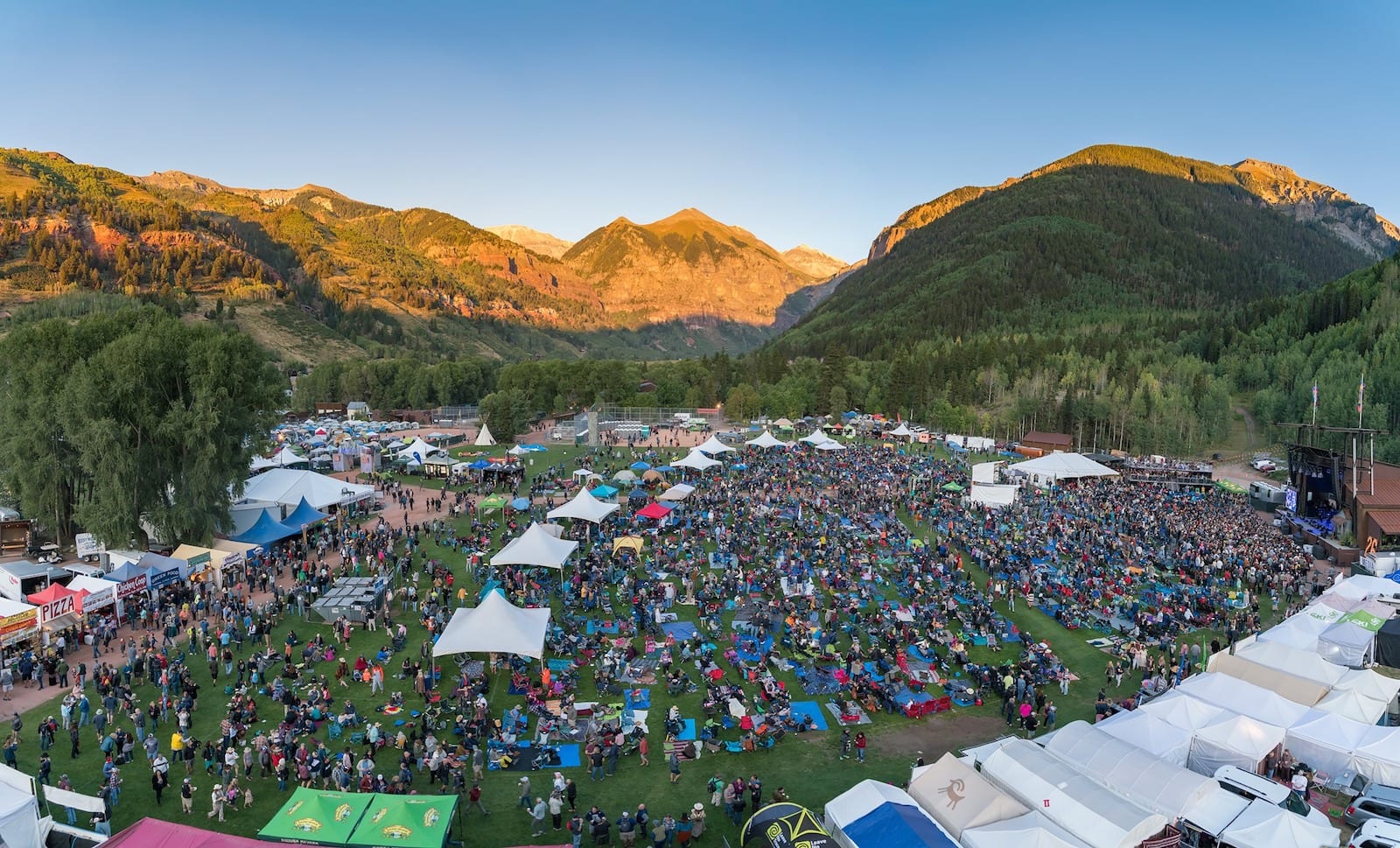Telluride Town Park Stage, Telluride, Colorado