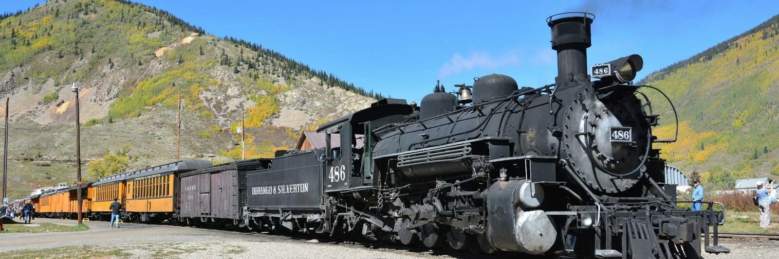 Colorado Train Rides Durango and Silverton Railroad Locomotive