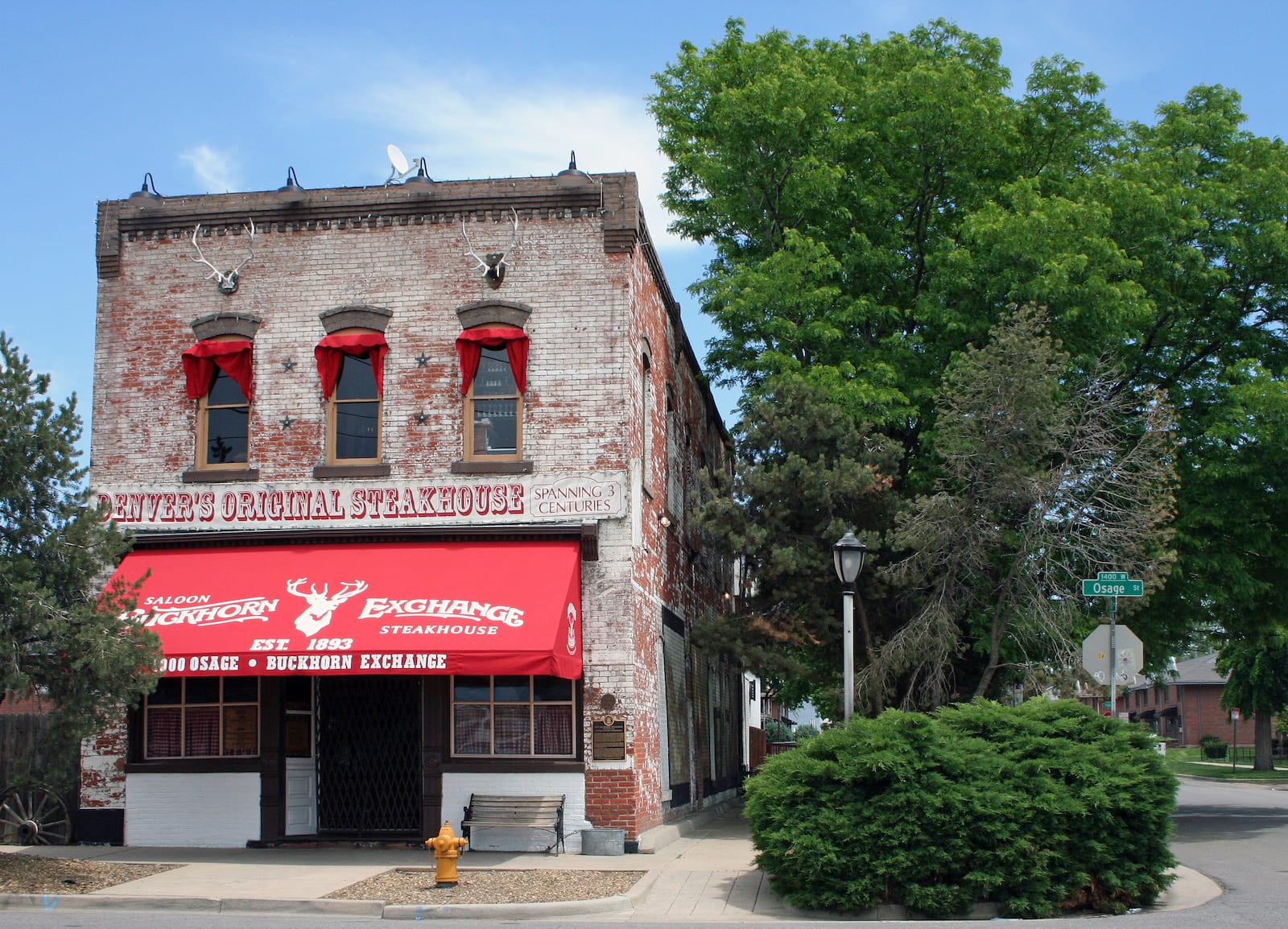 Famous Colorado Restaurant Buckhorn Exchange Denver